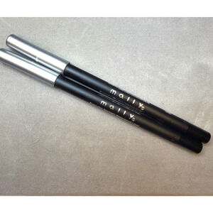 Mally Beauty Evercolor Crayon Eyeliner Waterproof Midnight Black Lot of 2 New